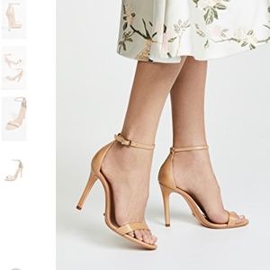 SCHUTZ Nude Strappy Heels